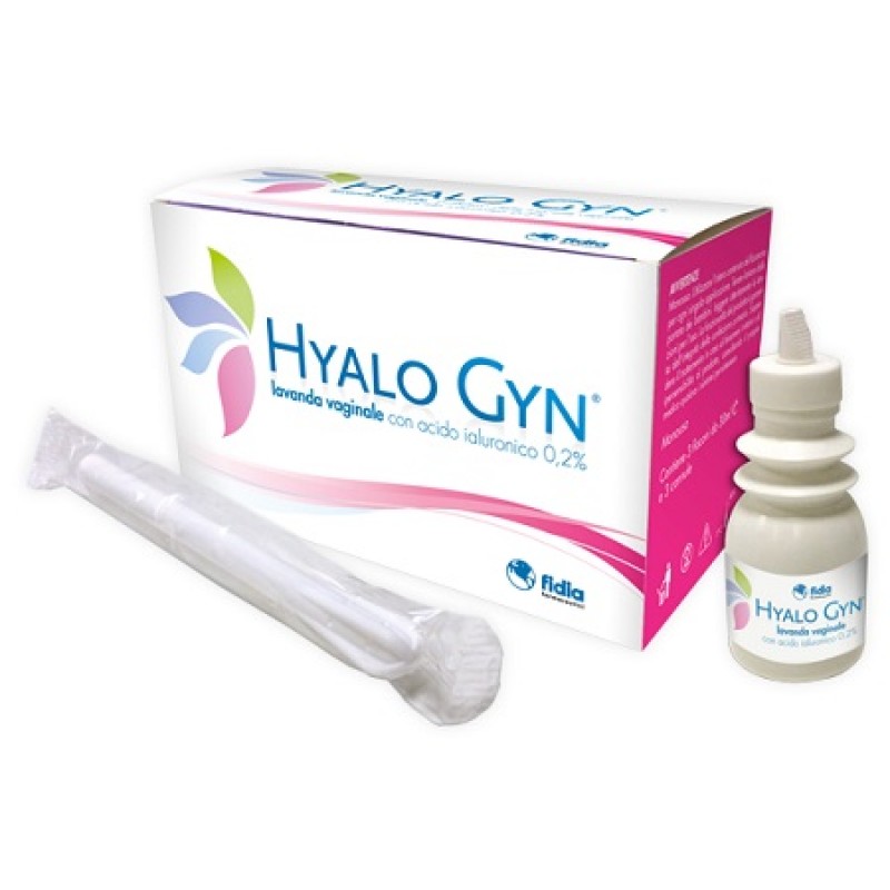 Hyalo Gyn Lavanda Vaginale Con Acido Ialuronico 3 Flaconi + 3 Cannule