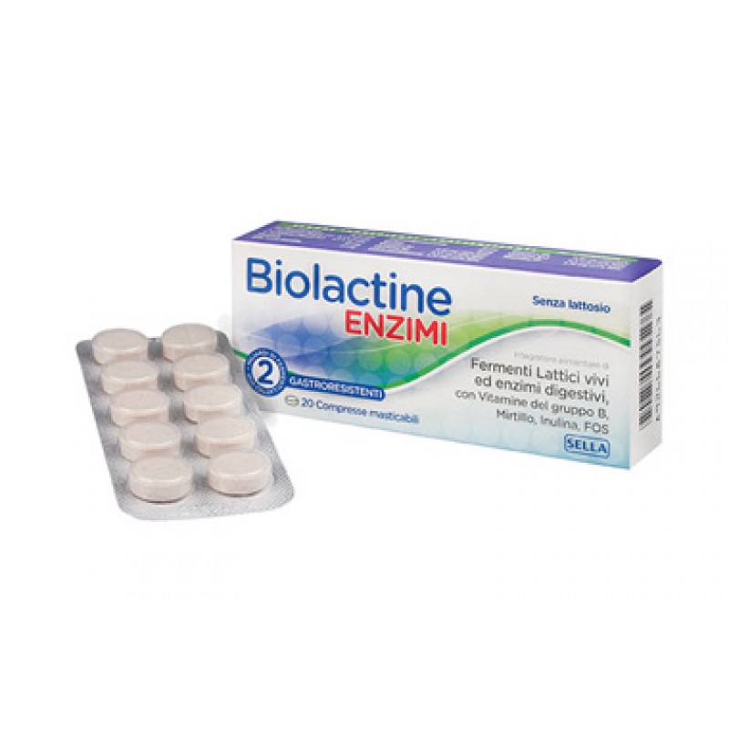 Biolactine Nuovo Integratore Di Fermenti Lattici 20 Compresse