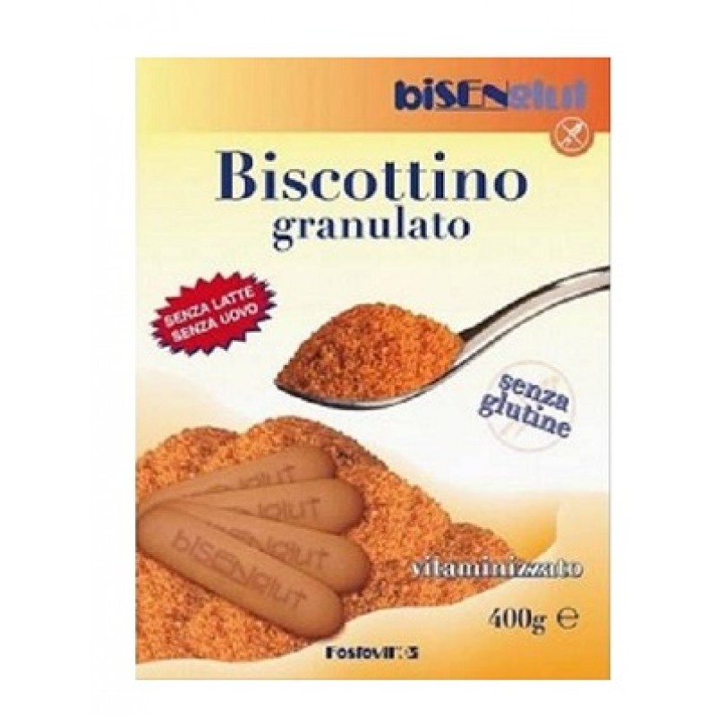 Fosfovit BiSenGlut Biscottino Granulato Senza Glutine Senza Latte Senza Uova Senza Olio di Palma