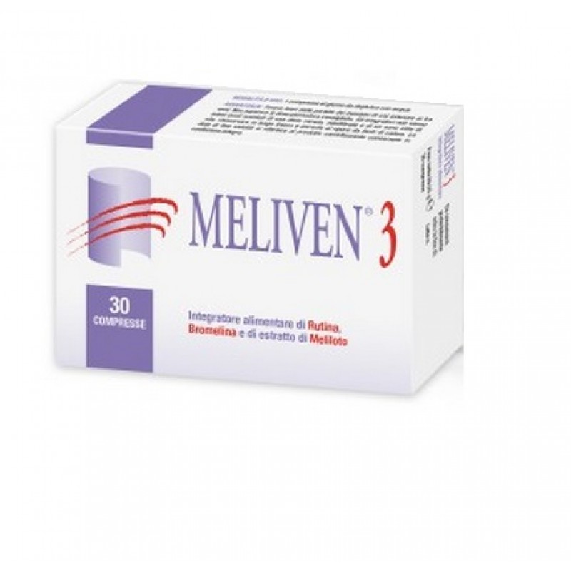 Meliven 3 Integratore Microcircolo 30 Compresse