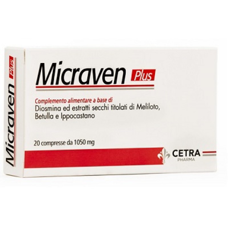 MICRAVEN PLUS 20CPR DA 1050MG