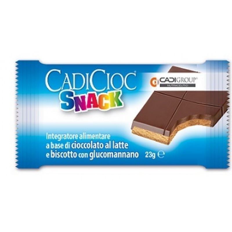 Cadicioc Snack - Cioccolato al latte - 1 barretta monoporzione