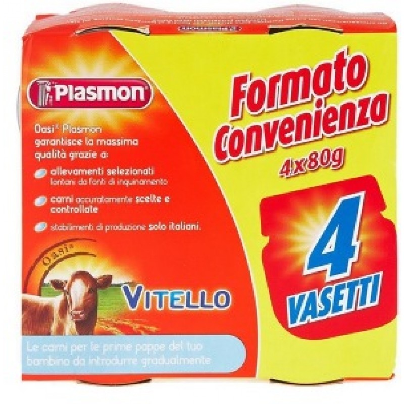 Plasmon Omogeneizzato Vitello Formato Convenienza