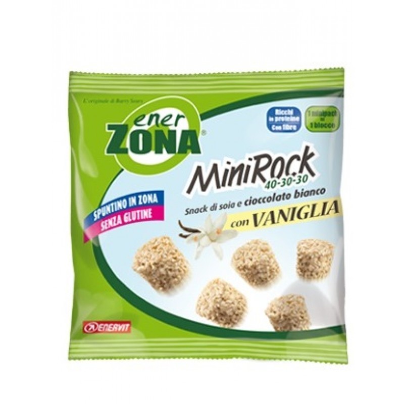 Ener Zona Mini Rock Snack Vaniglia Minipack 24 g