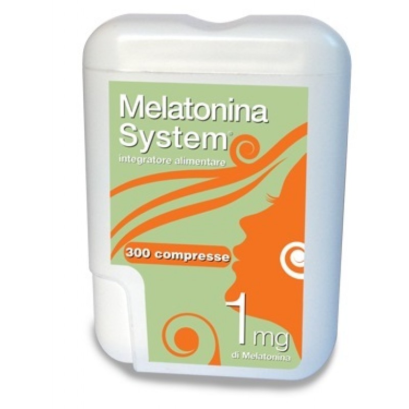 Melatonina System Utile Per Combattere Stree e Insonnia 300 Compresse