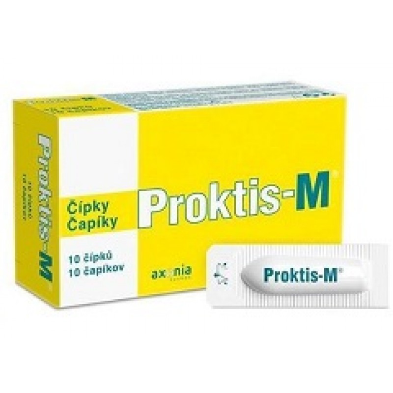 Proktis-M Supposte Post Operazioni Canale Ano Rettale 10 Pezzi 2 g