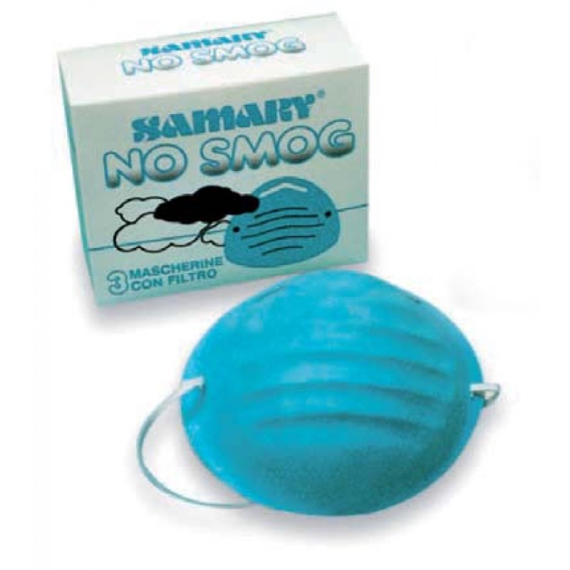 Sanrise Maschere No Smog 3 Pezzi