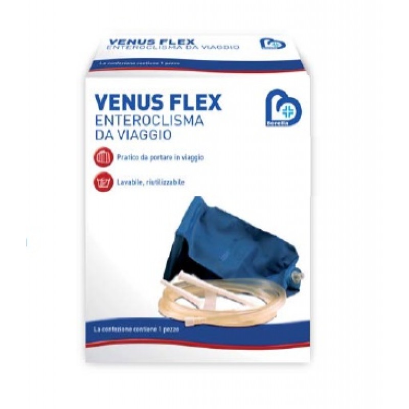 Sunrise Entero Venus Flex Enteroclisma Da Viaggio in Plastica Atossica 2 L