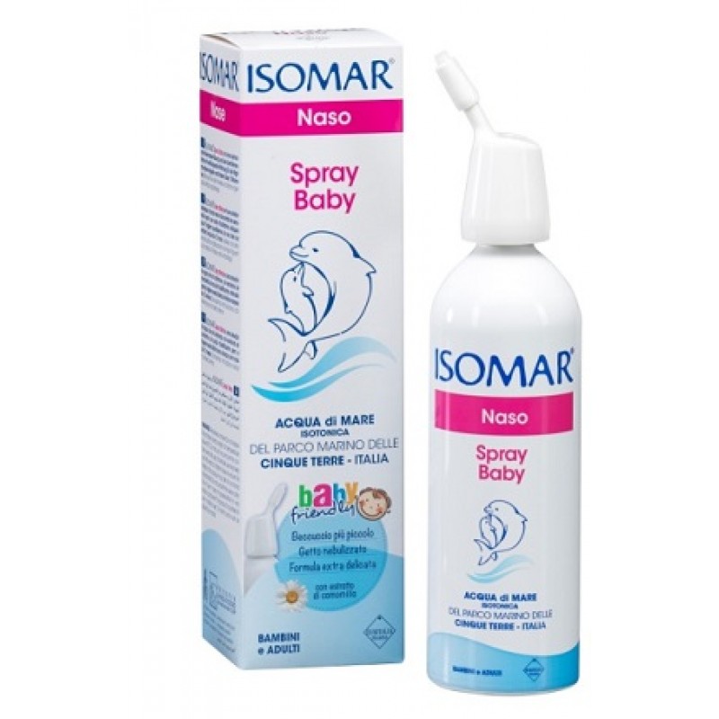 Isomar Naso Spray Baby alla Camomilla Acqua di Mare Isotonica 100 ml