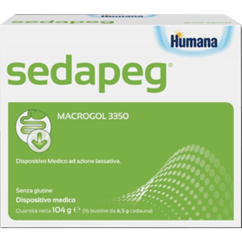 SedaPeg Integratore Stitichezza nei Bambini 16 Bustine