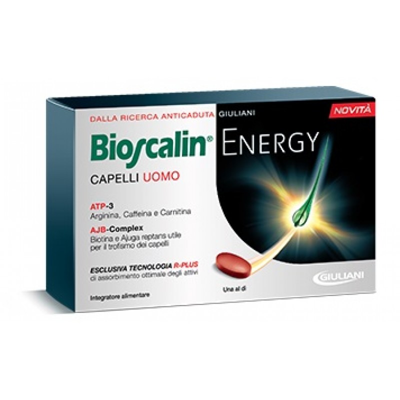 Bioscalin Energy Integratore Anticaduta Uomo 30 Compresse