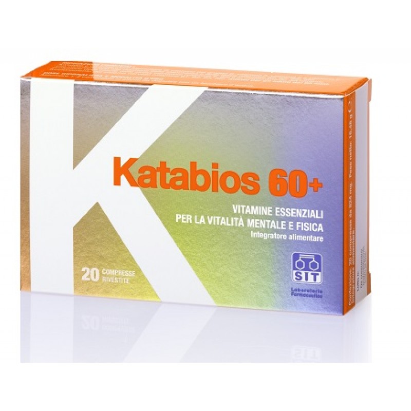 Katabios 60+ Integratore Multivitaminico 20 Compresse