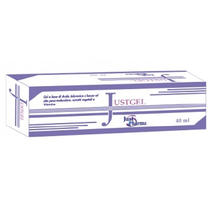 Justgel Pelle Secca e Antiprurito Acido Ialuronico 40 ml + Cannula