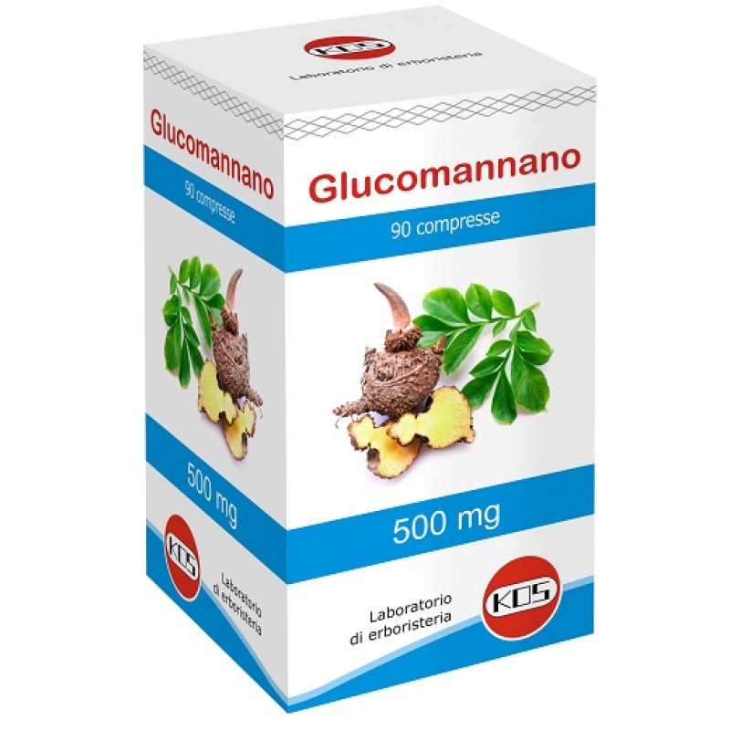 kos GLUCOMANNANO 90CPR 500MG