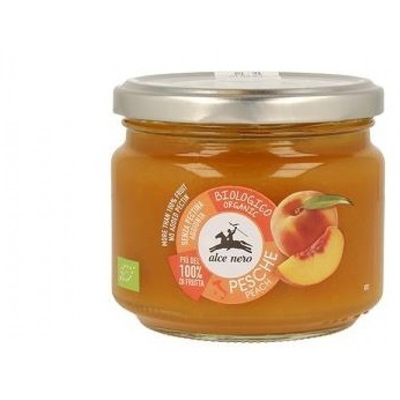 Alce Nero Composta di Pesca Biologica 270 g