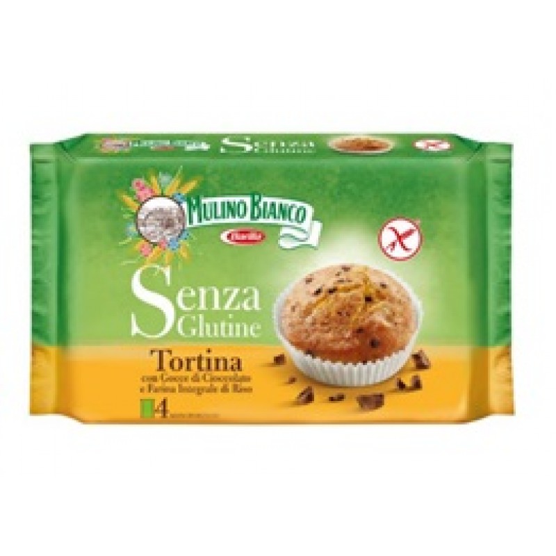 Mulino Bianco Torta Goccie Cioccolato senza Glutine 140 g