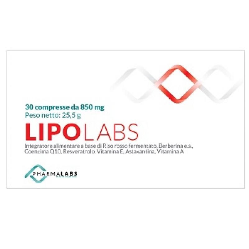 Lipolabs Integratore Per Il Colesterolo 30 Compresse