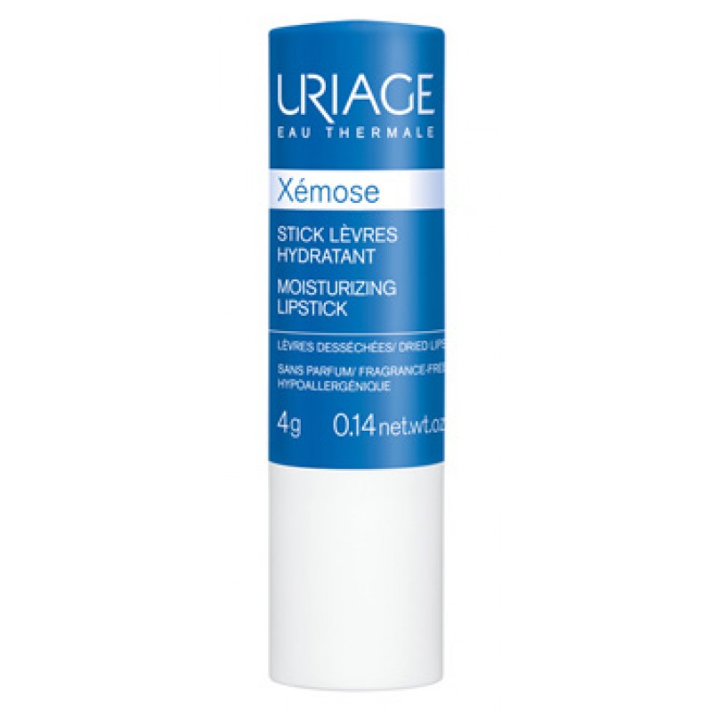 Uriage Xémose Stick Labbra Idratante Senza Profumo 4 g