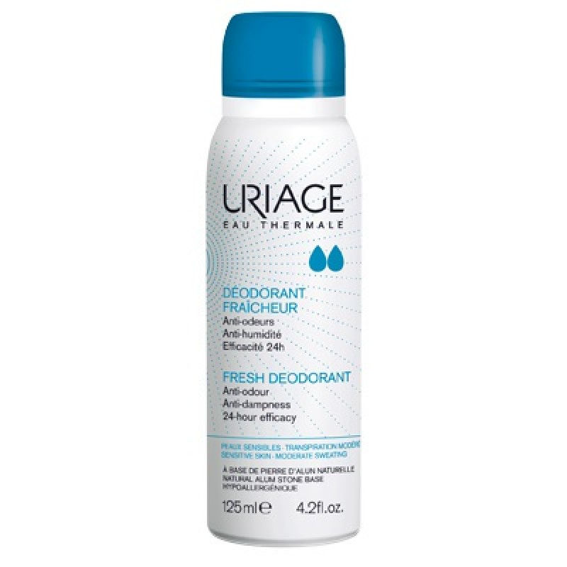 Uriage Deodorante Fraicheur Spray Antibatterico 125 ml
