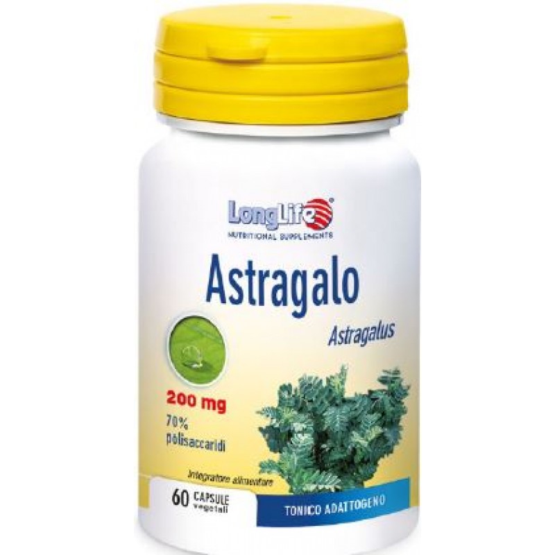 LongLife Astragalo Integratore Difese Immunitarie 60 Capsule
