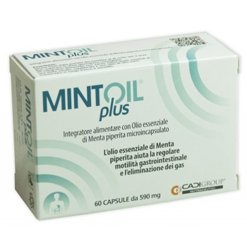 Mintoil Plus Integratore Intestinale 60 Capsule