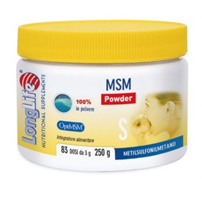 LONGLIFE MSM POWDER 250G