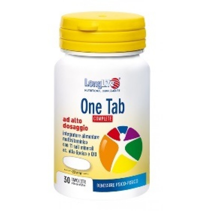 LongLife One Tab Complete Integratore 30 Tavolette