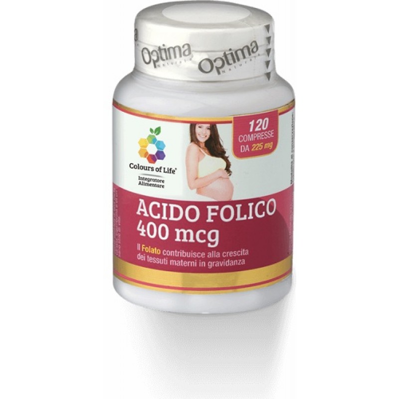 COLOURS OF LIFE ACIDO FOLICO 120 COMPRESSE 225 MG
