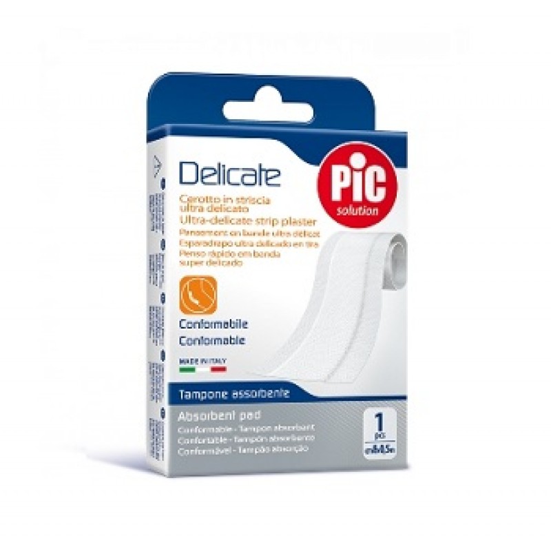 Pic Cerotto Delicate Bianco TNT 1 Striscia 8 cm x 0,5 m