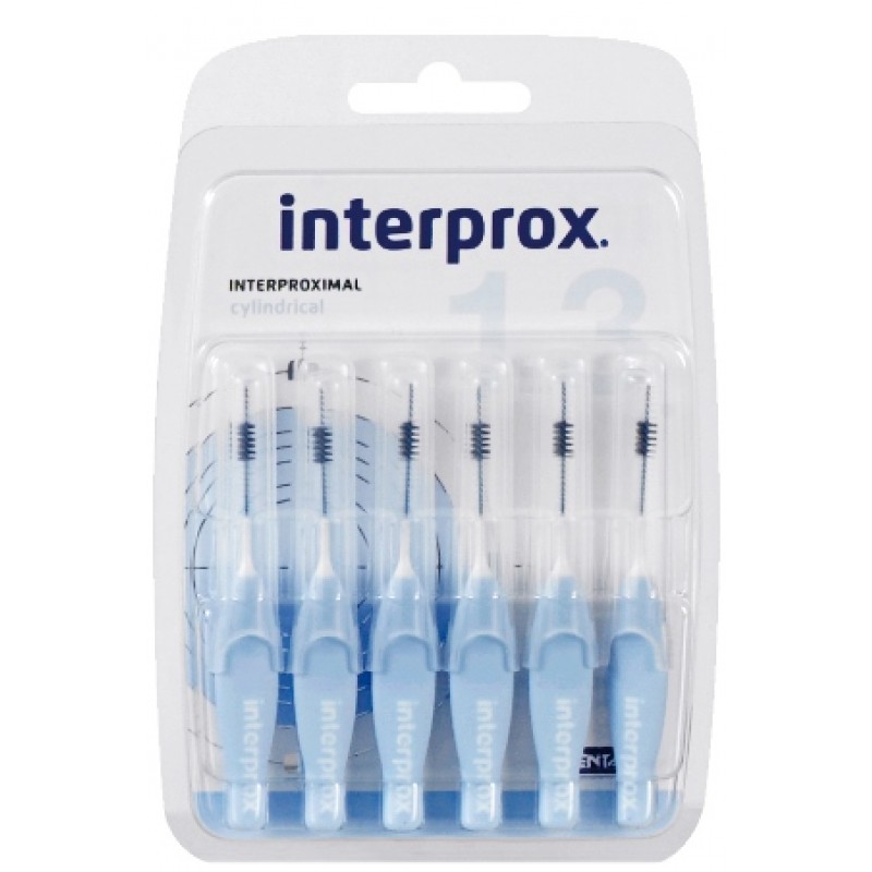 Interprox 4G Scovolino Cilindrico Azzurro 6 Pezzi
