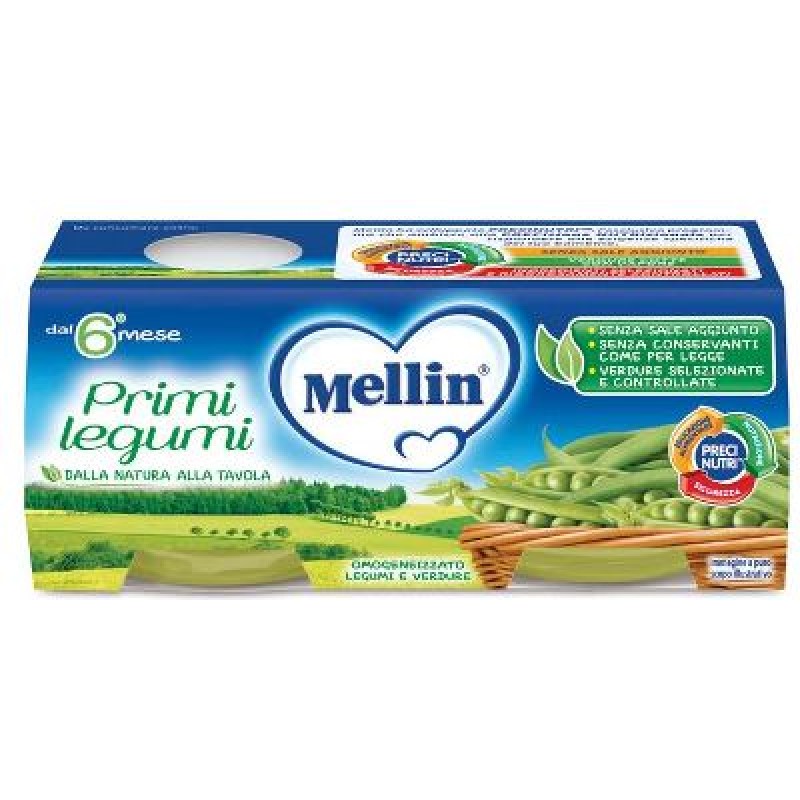 Mellin Omogeneizzato Primi Volumi 2 x 80 g