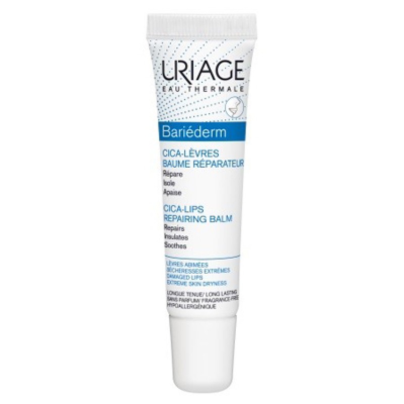 Uriage Bariéderm Cica-Levres Balsamo Labbra Secche Screpolate 15 ml