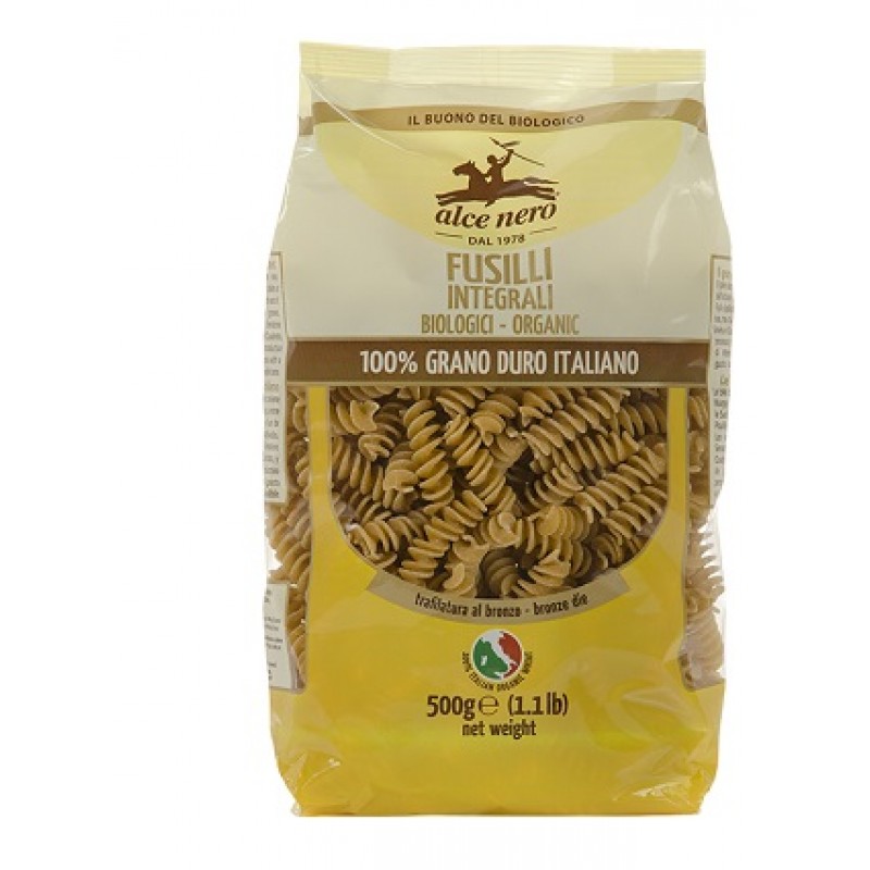 Alce Nero Fusilli Integrali Biologici 500 g