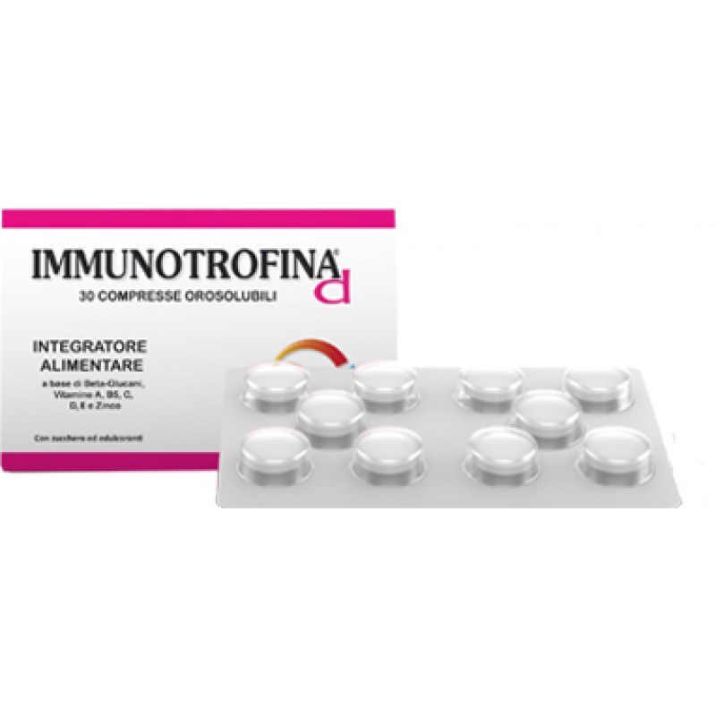 Immunotrofina Integratore Difese Immunitarie 30 Compresse Orosolubili