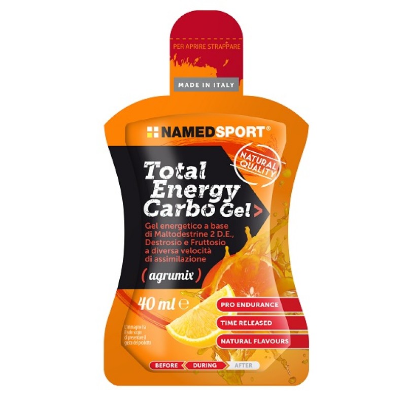 Named Sport - Total energy carbo gel - Agrumix - 40 ml