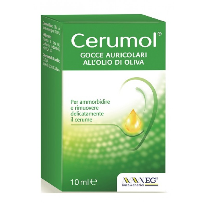Cerumol Gocce Auricolari Anti Cerume Flaconcino 10 ml