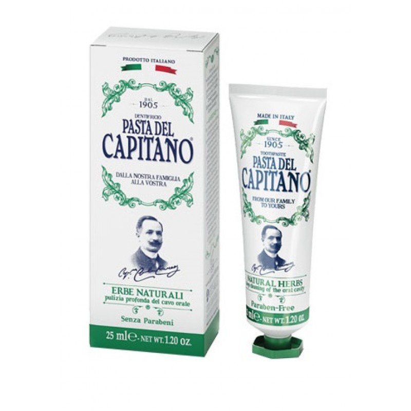 Pasta del Capitano Dentifricio alle Erbe Naturali 25ml