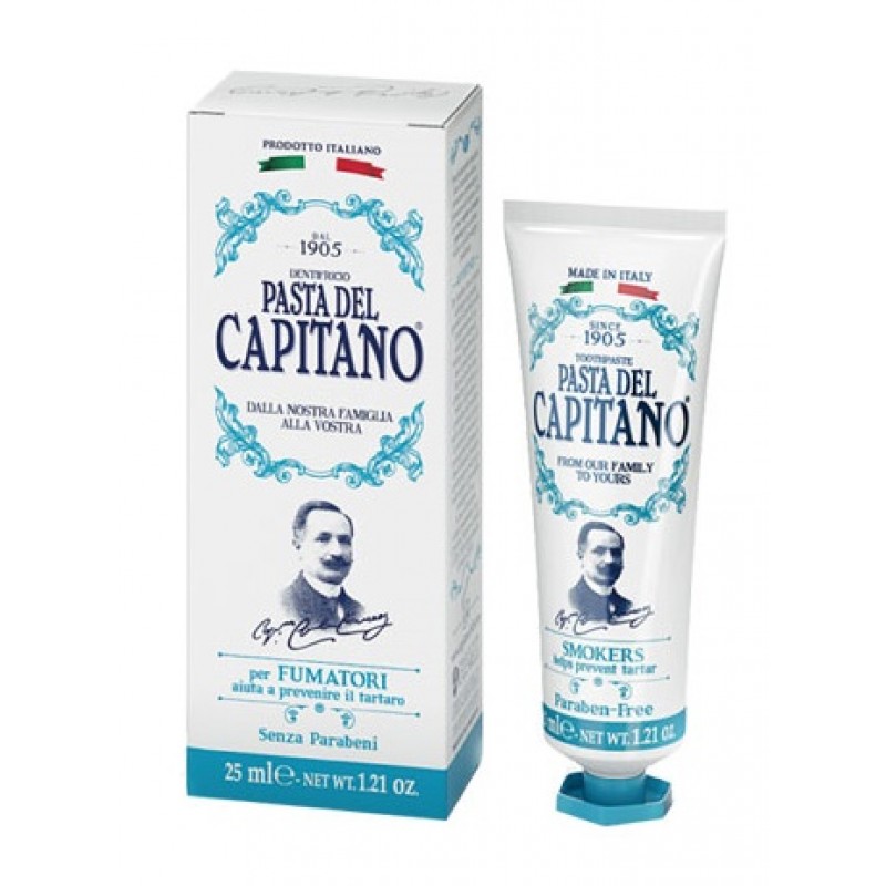 Pasta del Capitano Dentifricio per fumatori 25ml