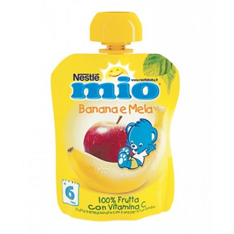 NESTLE MIO POUCH FRUTTA BEVIBILE MELA BANANA 90ML