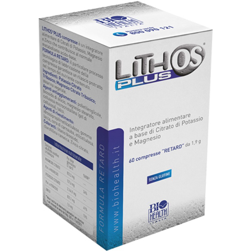 Lithos Plus - Integratore per l'equilibrio acido-base - 60 compresse
