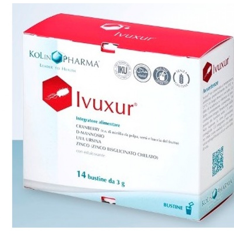 Ivuxur - Integratore per il benessere delle vie urinarie - 14 bustine