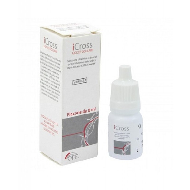 iCross Gocce Oculari Lubrificanti 8 ml