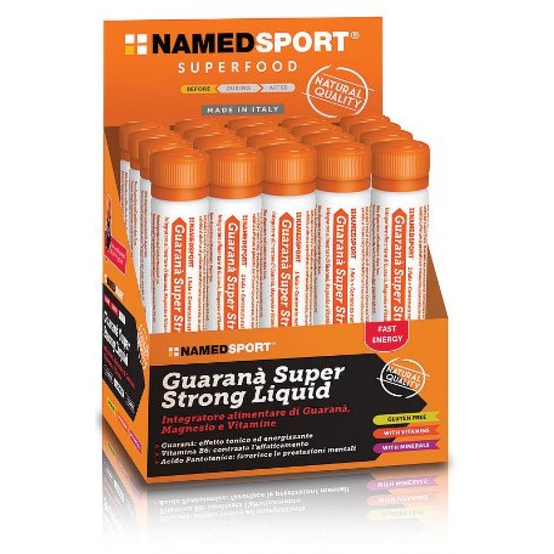 Named Sport Guaranà Super Strong Liquid Integratore Energizzante 25 ml