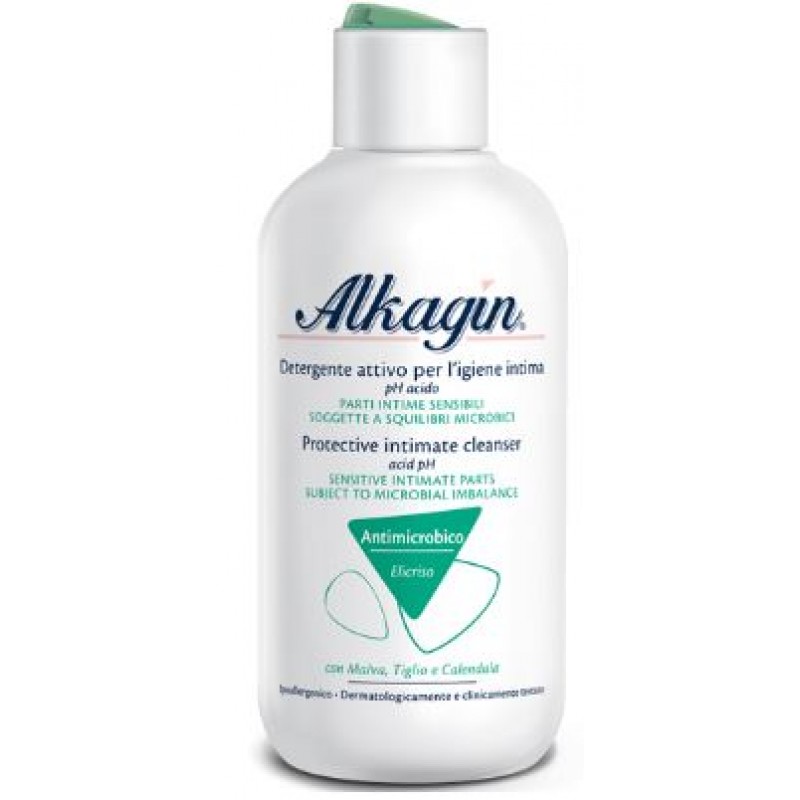 Alkagin Soluzione Detergente Attiva Lenitivo con Elicriso Per Igiene Intima 250 ml