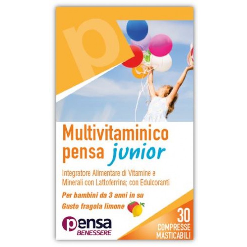 Pensa Pharma Multivitaminico Junior Integratore Vitamine E Minerali 30 Compresse