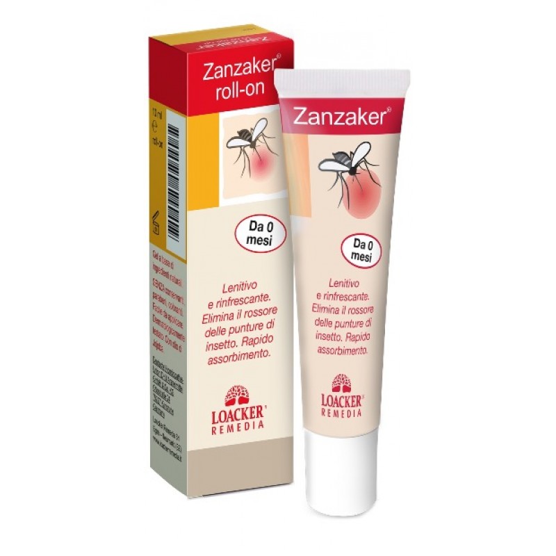 Schwabe Zanzaker Roll On Rinfrescante Per Punture D'Insetto 10 ml