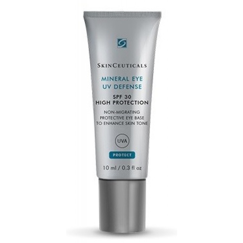 SkinCeuticals Mineral Eye UV Defense SPF 30 Protezione solare contorno occhi colorata con Diossido di Titanio 10 ml