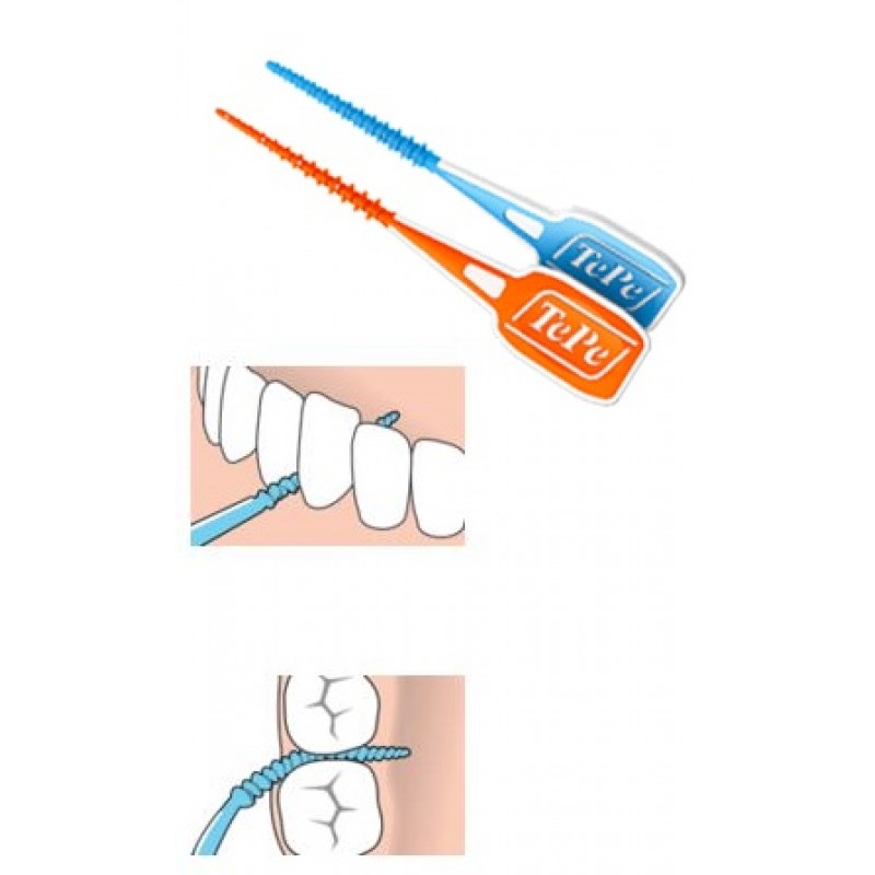 TePe EasyPick Scovolini Arancione Per Spazi Interdentali Stretti O Molto Stretti Misura XS-S