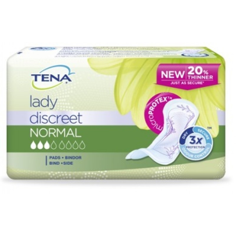 Tena Lady Discreet Normal Assorbenti 12 Pezzi