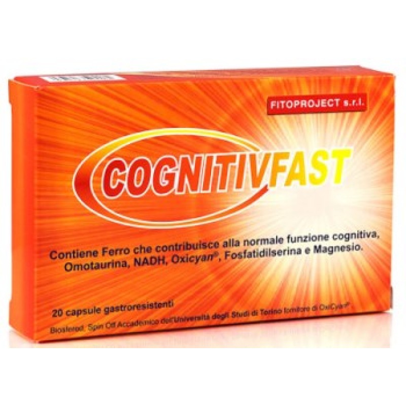 Cognitiv Fast Integratore Stanchezza 20 Capsule